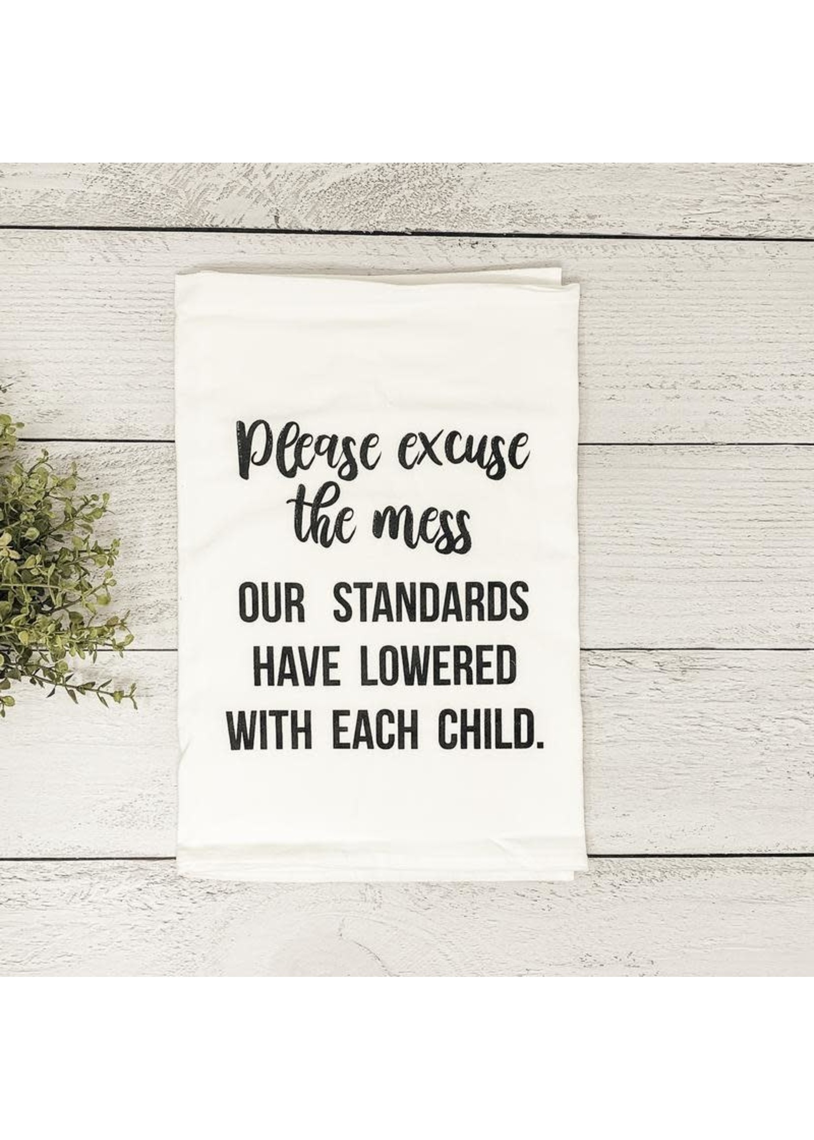 Wild Hare Designs Standards Lowered with Each Child Towel