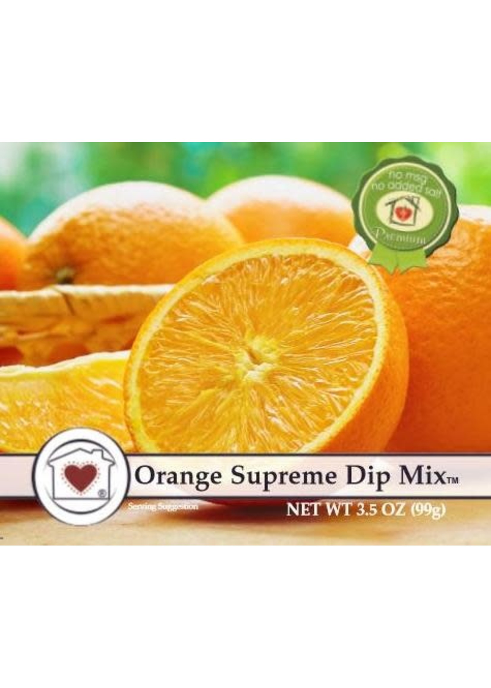 Country Home Creations Orange Supreme Dip Mix