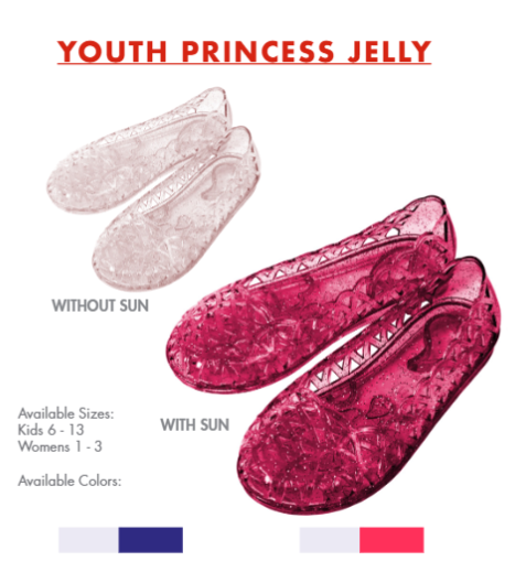 Kids Jelly Shoes - All Seasons Floral & Gifts