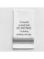 Wild Hare Designs I've Learned So Much From My Mistakes Towel