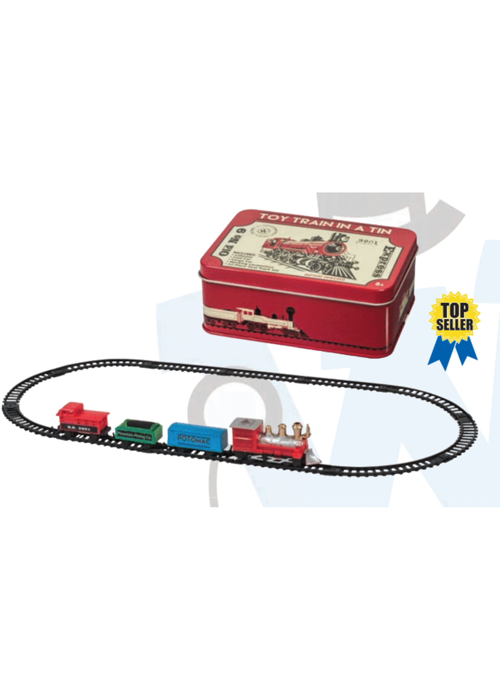 Toy Train in a Tin