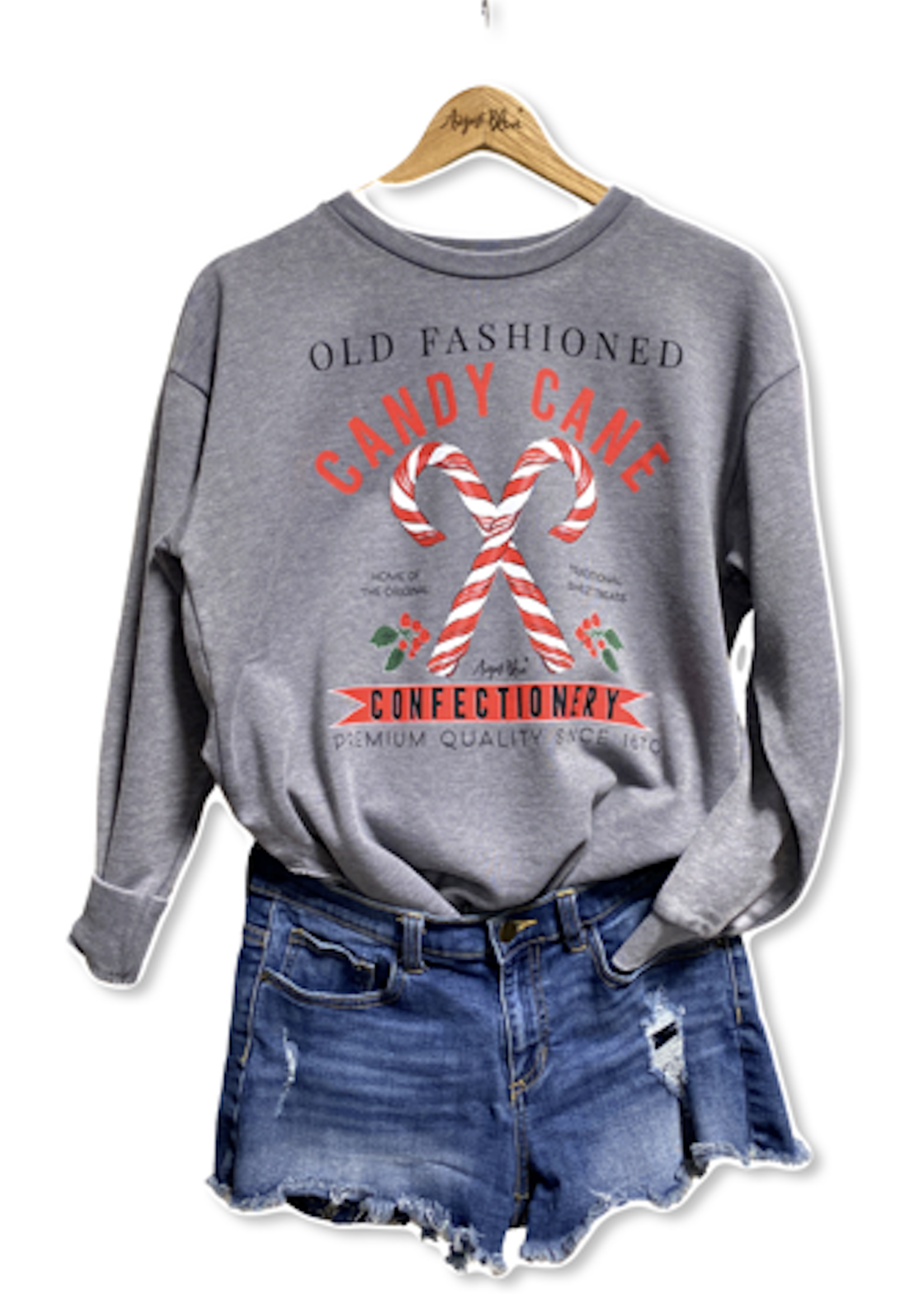 Candy Cane Sweatshirt - All Seasons 