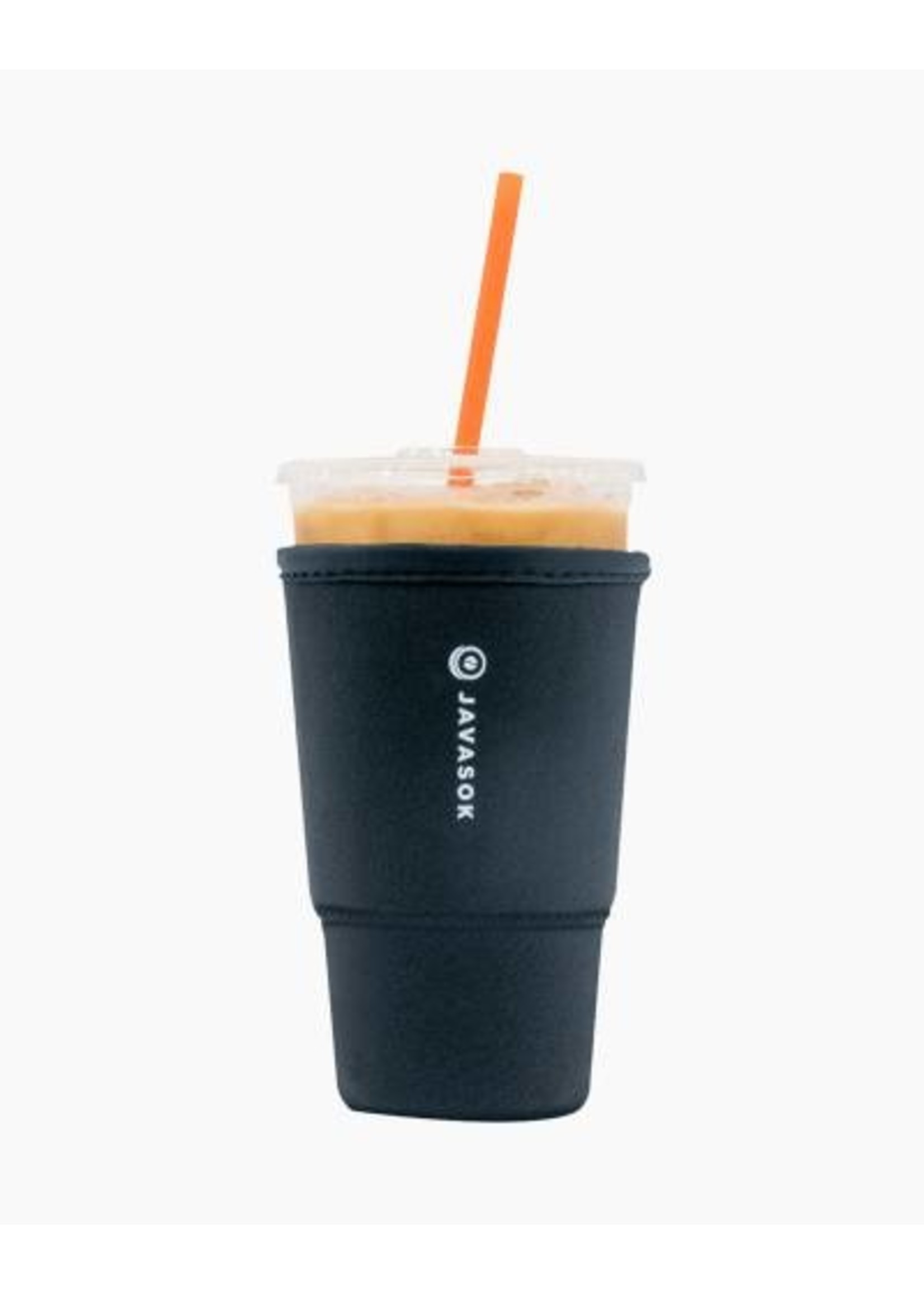 Sok It Java Sok Reusable Neoprene Insulator Sleeve for Iced Coffee Cups  (English Garden Picnic, Large: 30-32oz) 