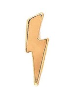 Rain Jewelry Gold Tiny Lightning Bolt Stud Earring