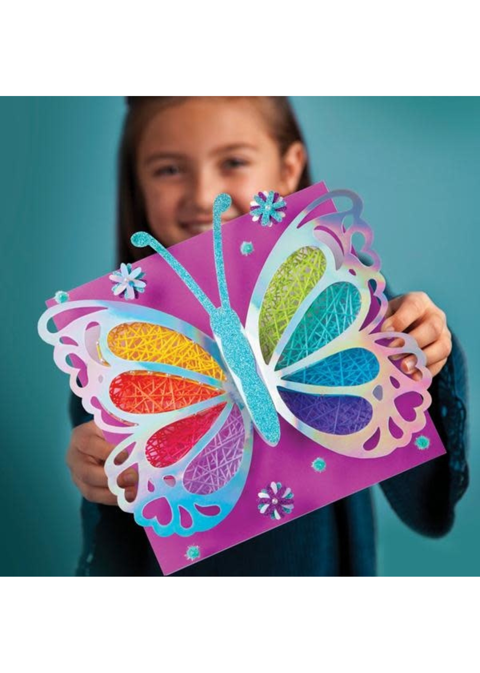 Craft-tastic Butterfly String Art