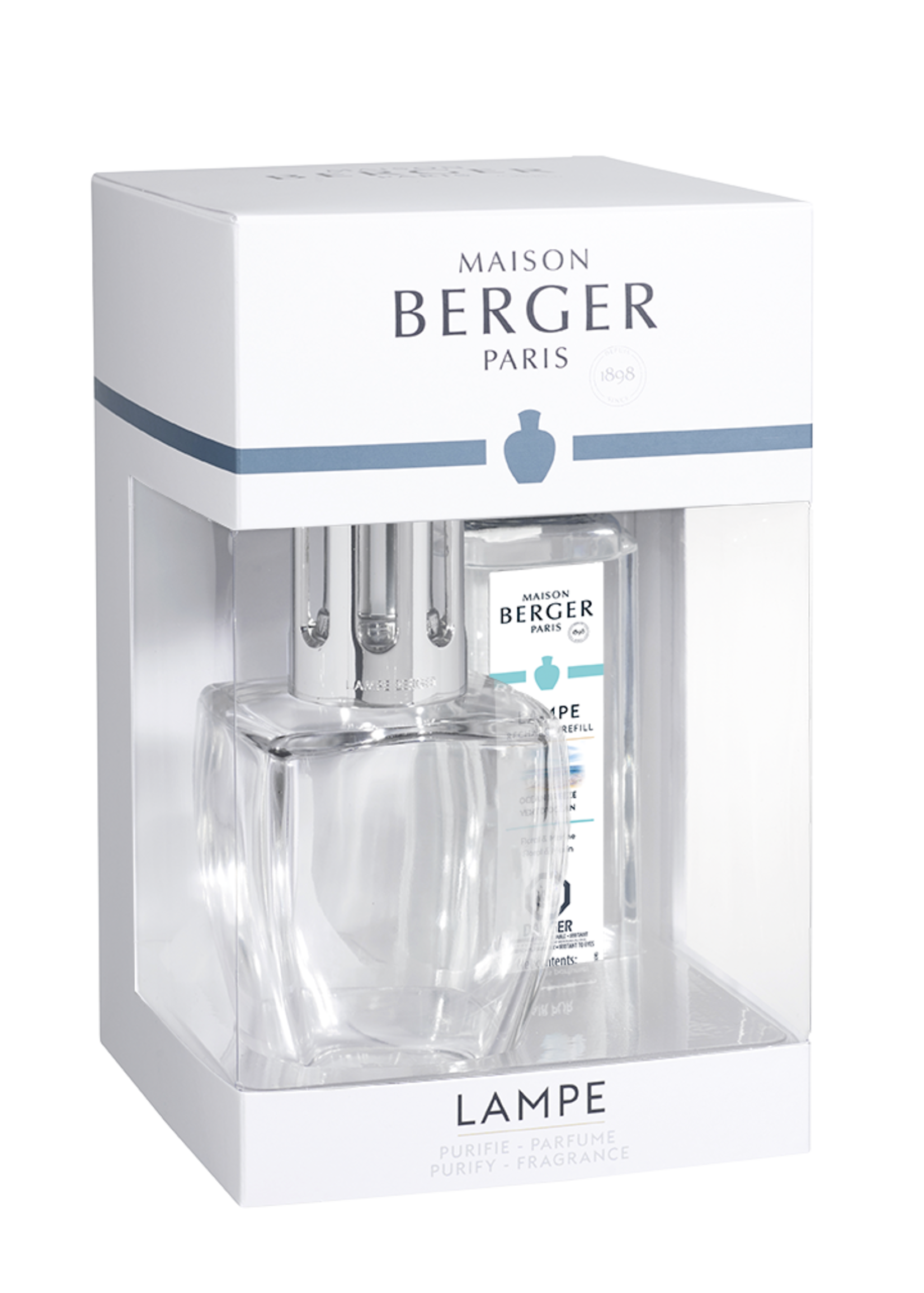 Maison Berger June Clear Gift Set with Ocean Breeze