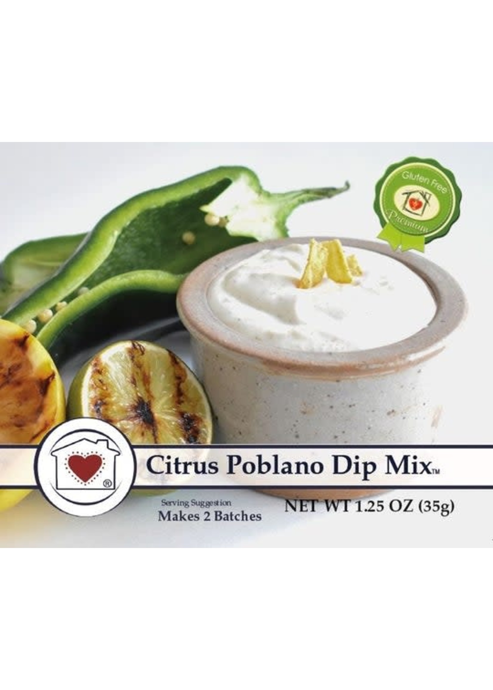 Country Home Creations Citrus Poblano Dip Mix