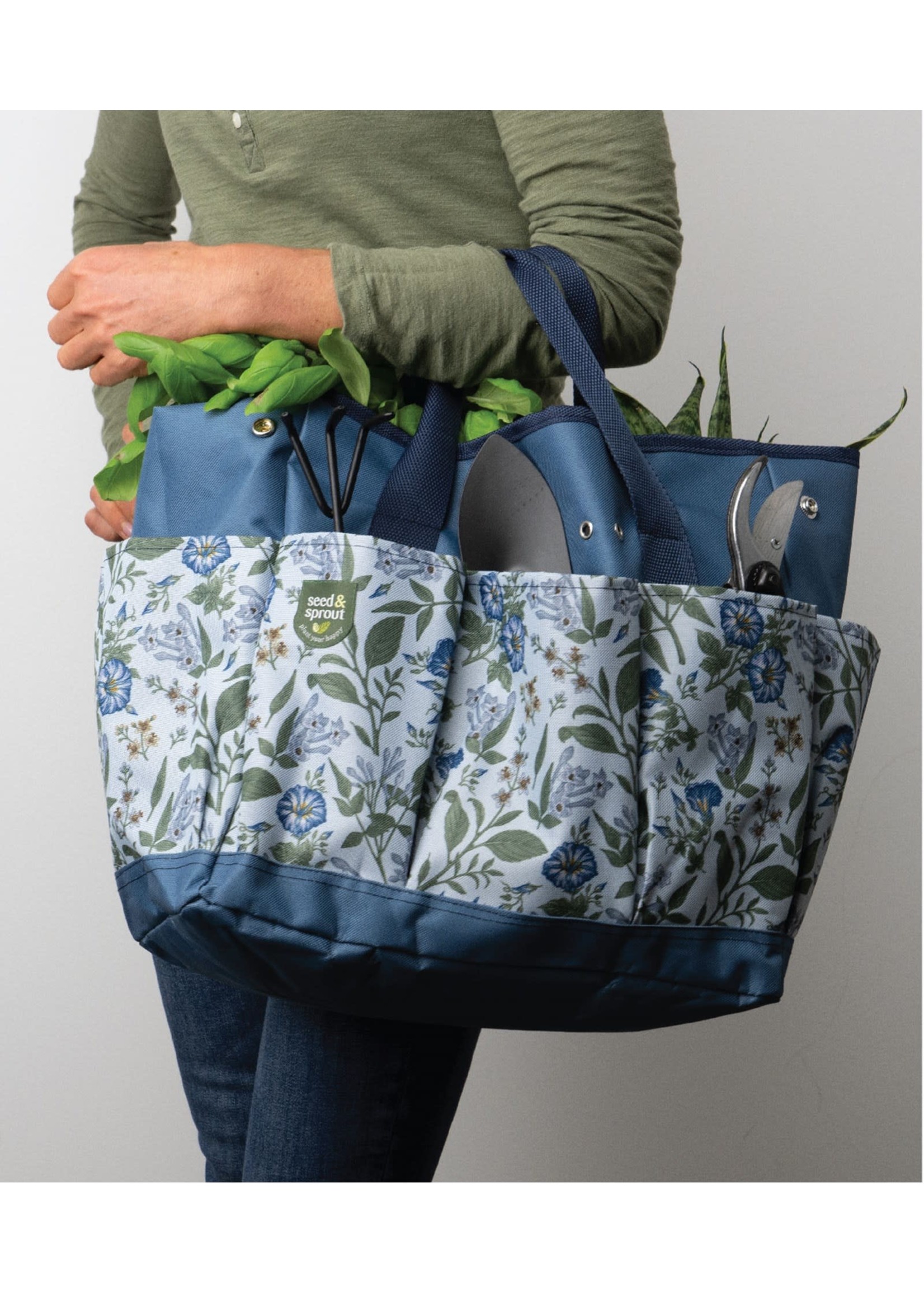 Seed & Sprout Gardening Tote Bag