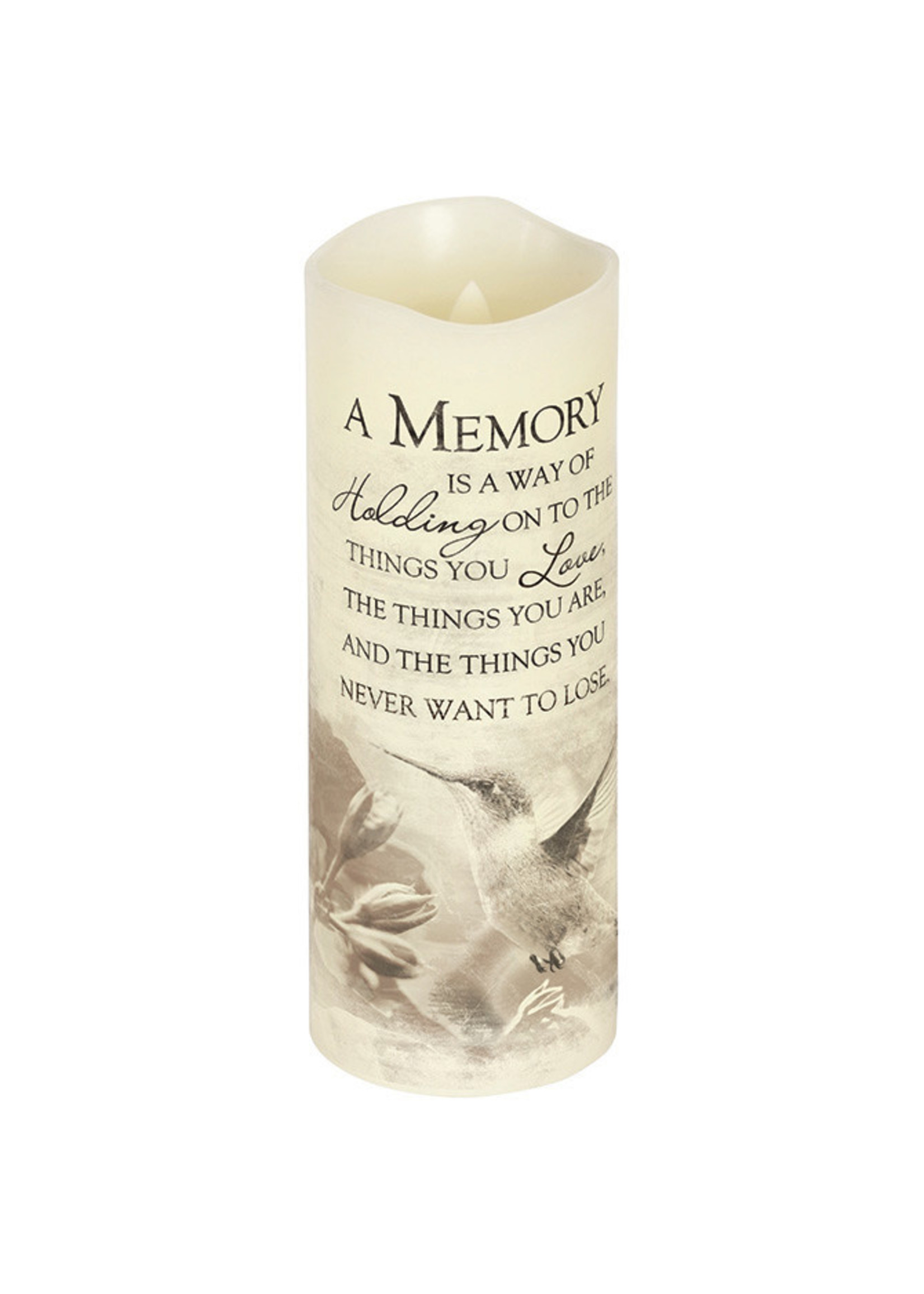 Carson Home Accents Everlasting Glow with Premier Flicker Candle