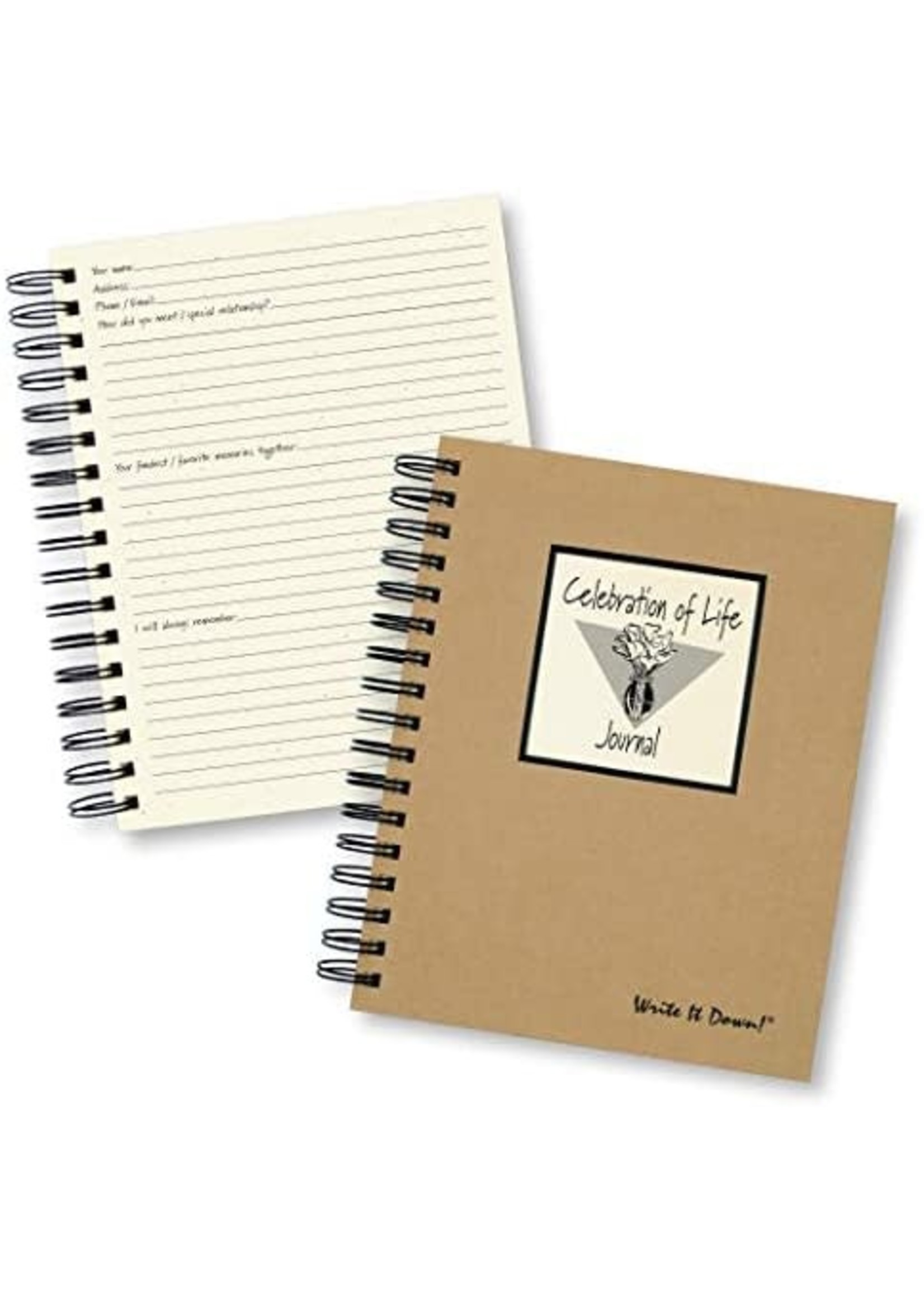 Journals Unlimited Funeral/Celebration of Life Journal