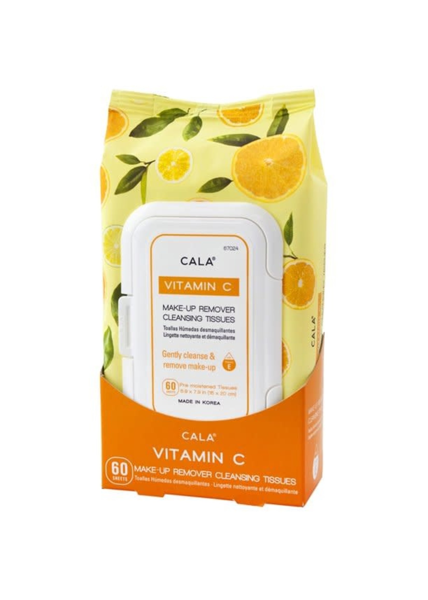 Cala Products Vitamin C Cleansing Tissues
