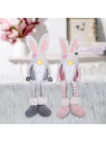 Easter Bunny Gnome Dangle Legs with LED Nose