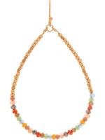 Rain Jewelry Dark Multicolored Glass Bead Teardrop Earring