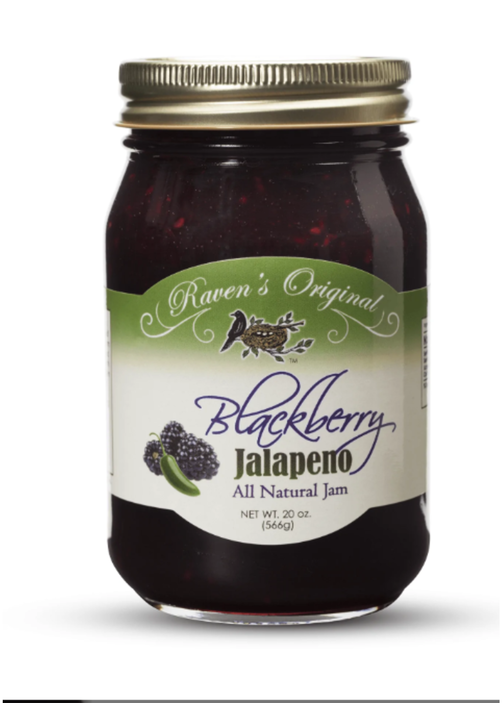 Raven's Nest Original Blackberry Jalapeno Jam