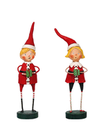 Lori Mitchell Santa's Little Helpers-set of 2