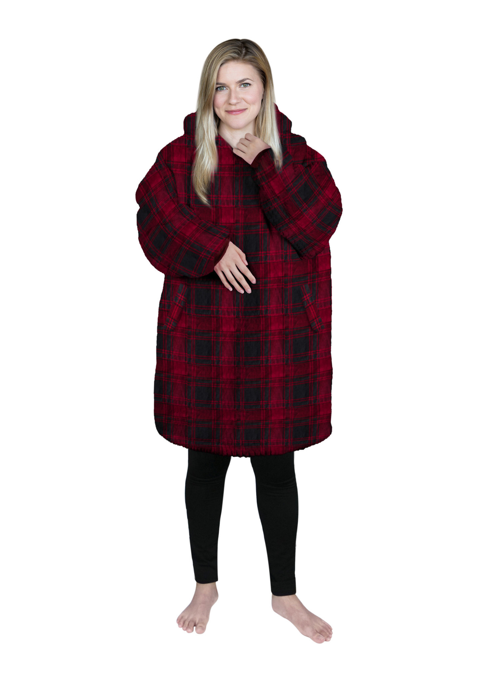 Fashion by Mirabeau Oversized Blanket Pullover
