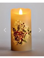 Giftcraft LED Optic Candle-Holly