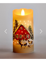 Giftcraft LED Optic Candle-Cabin