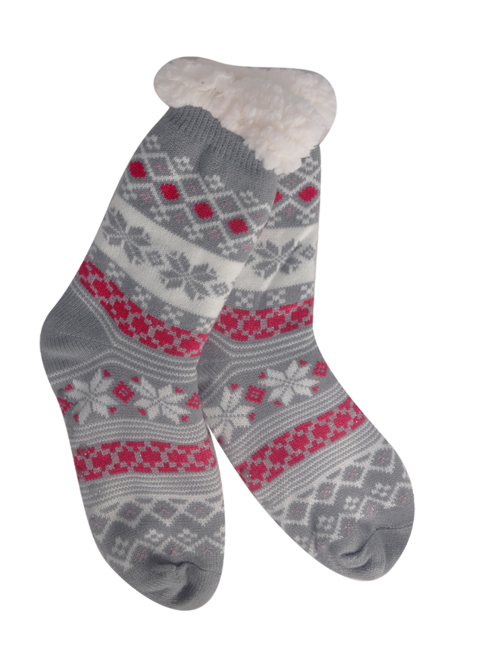 Fashion by Mirabeau Snowflake Thermal Slipper Socks