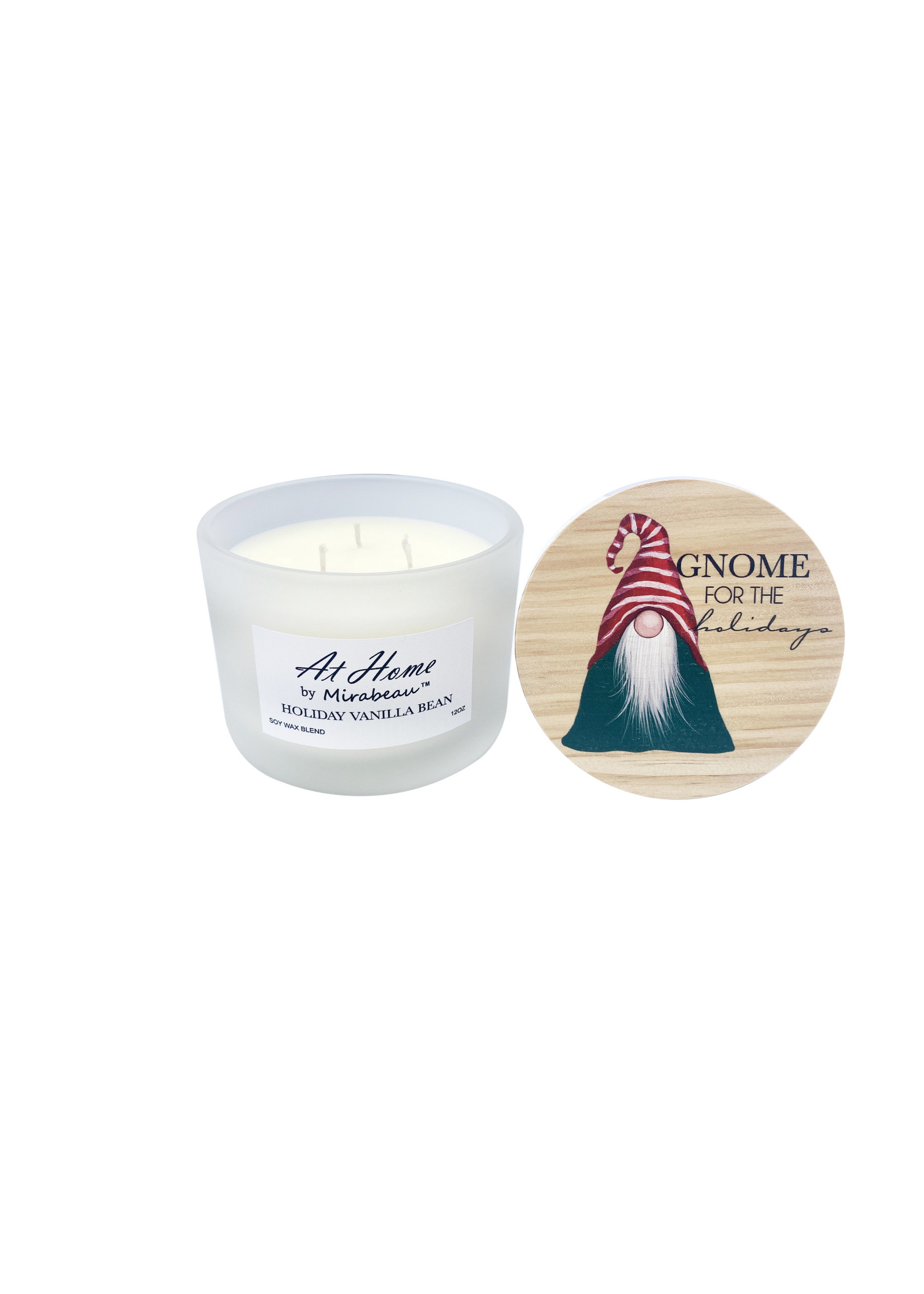 At Home by Mirabeau 12 oz Holiday Candle