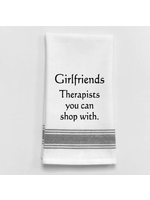 Wild Hare Designs Girlfriends-Therapist Shop Towel