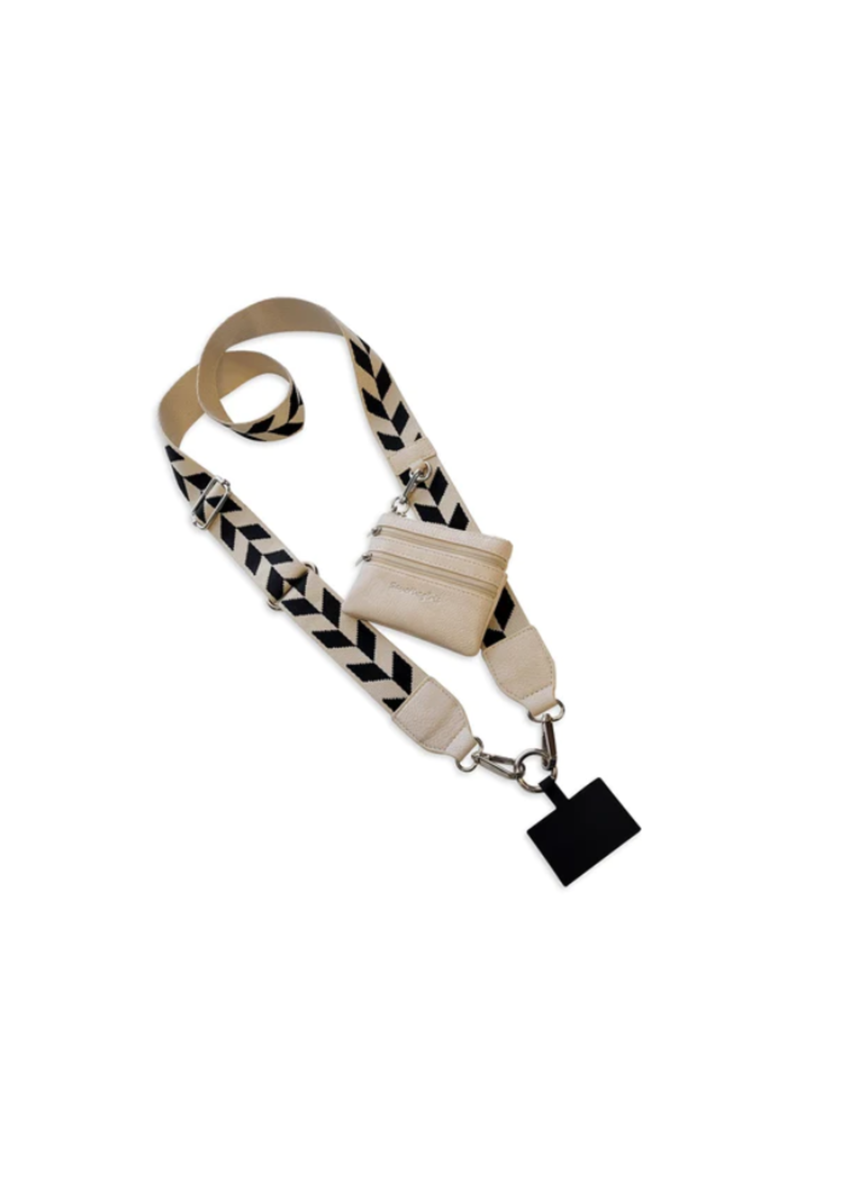 Save The Girls Clip & Go Strap w/Zippered Pouch