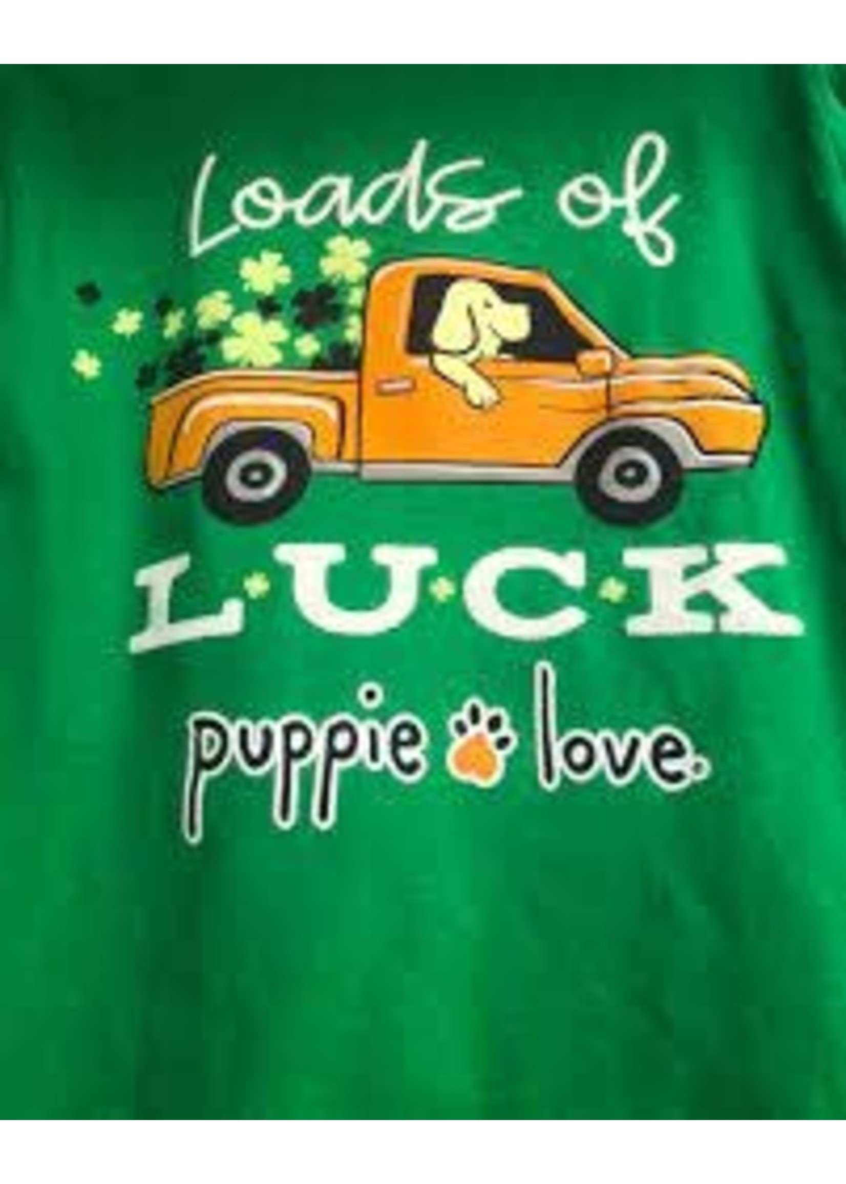 Puppie Love Puppie Love Loads of Luck t-shirt