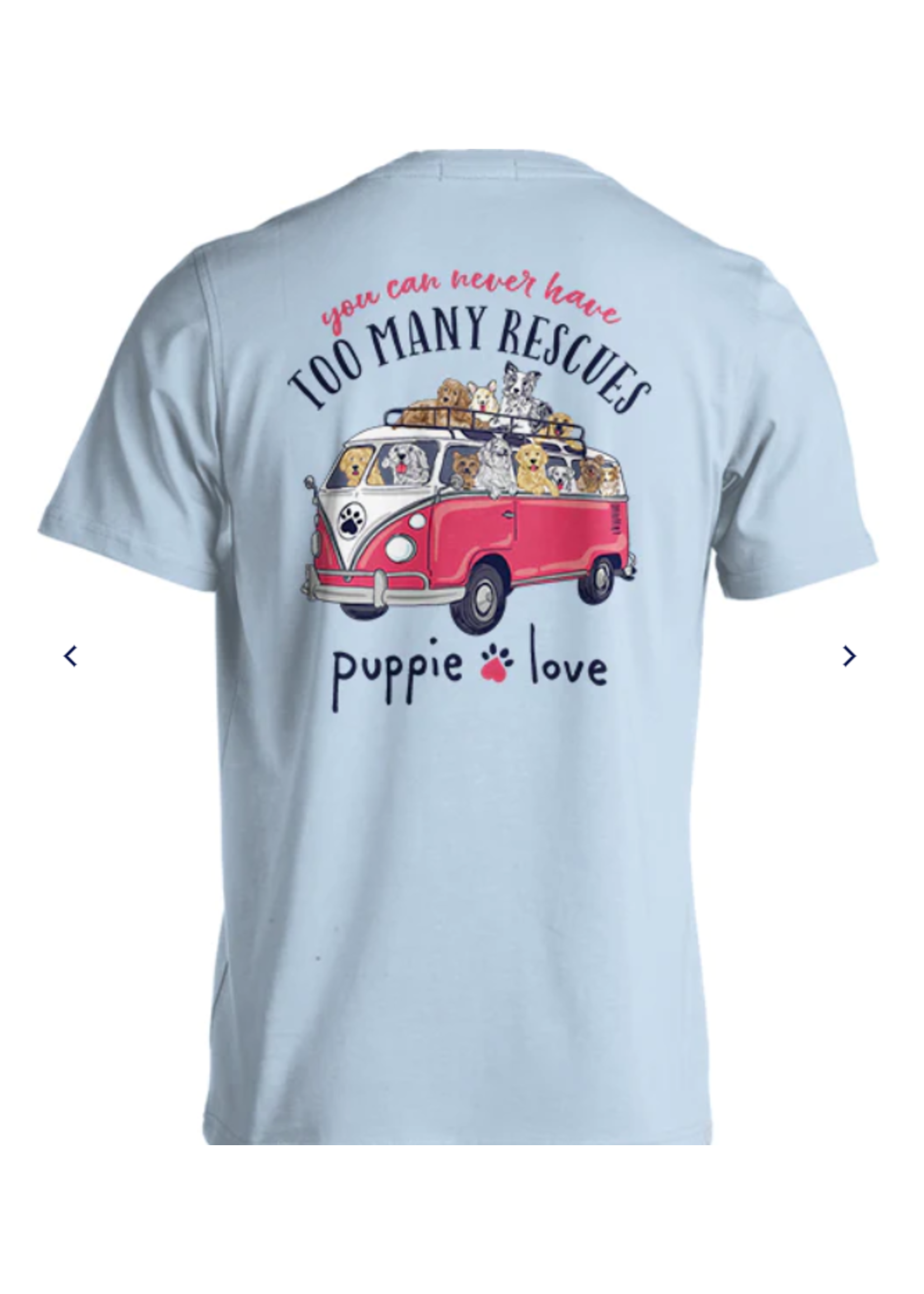 Puppie Love Puppie Love Rescue Bus t-shirt