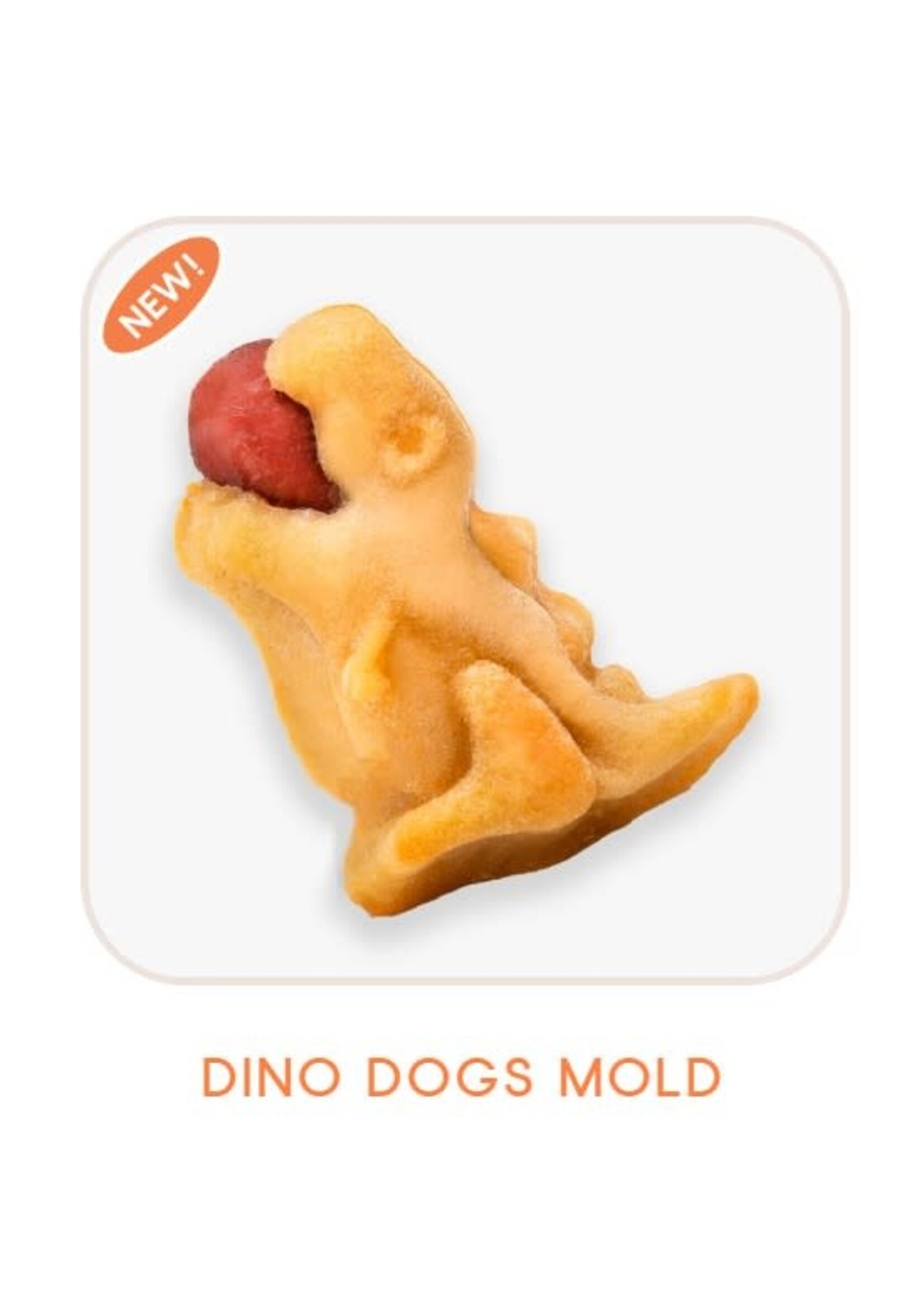 Dino Dogs Silicone Mold - All Seasons Floral & Gifts