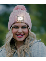 Rechargeable LED Pom Hat