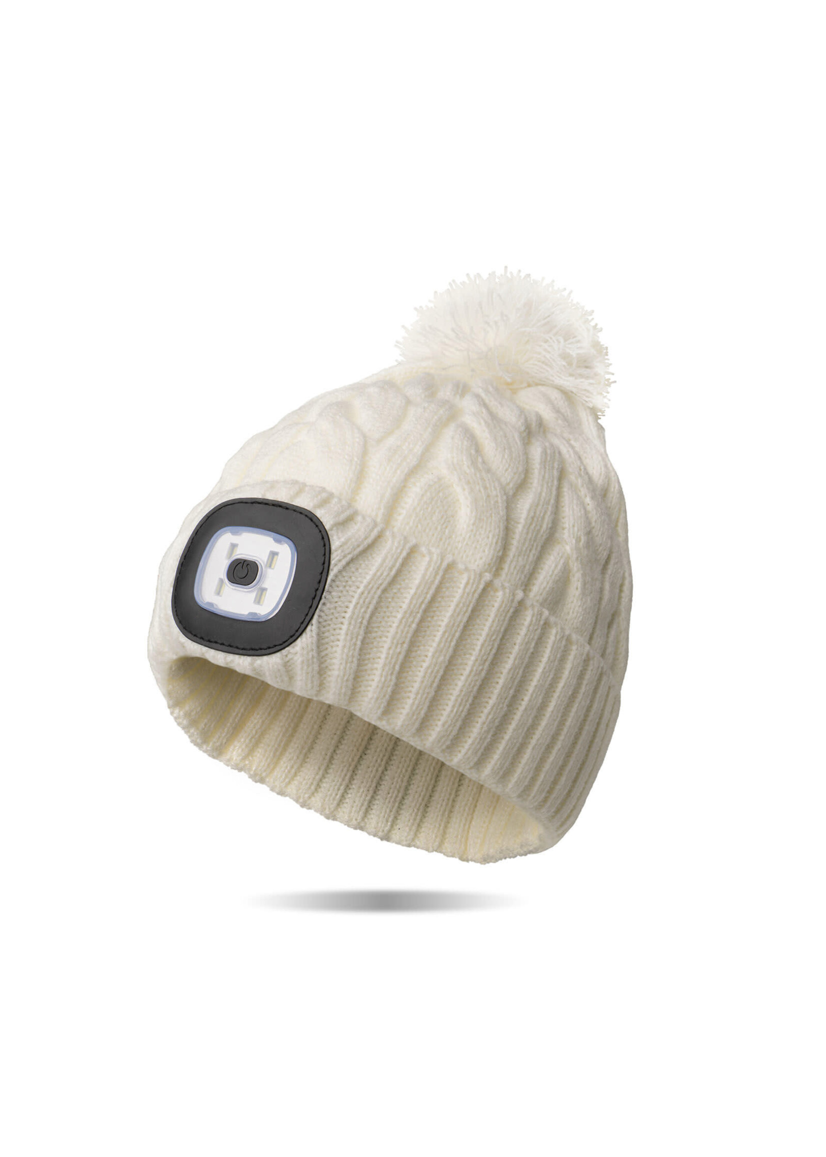 Rechargeable LED Pom Hat