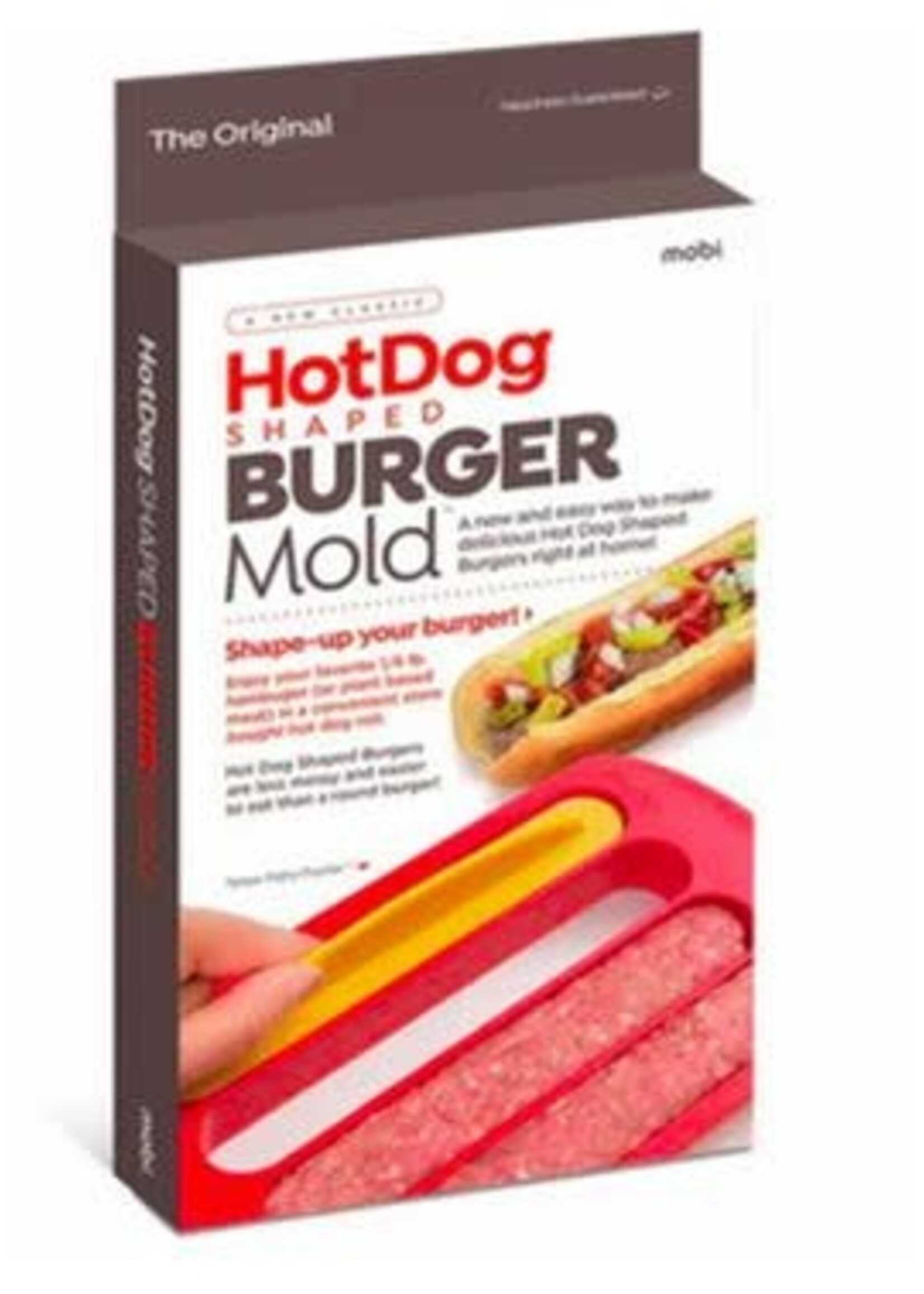 Mobi Hot Dog Shaped Burger Mold
