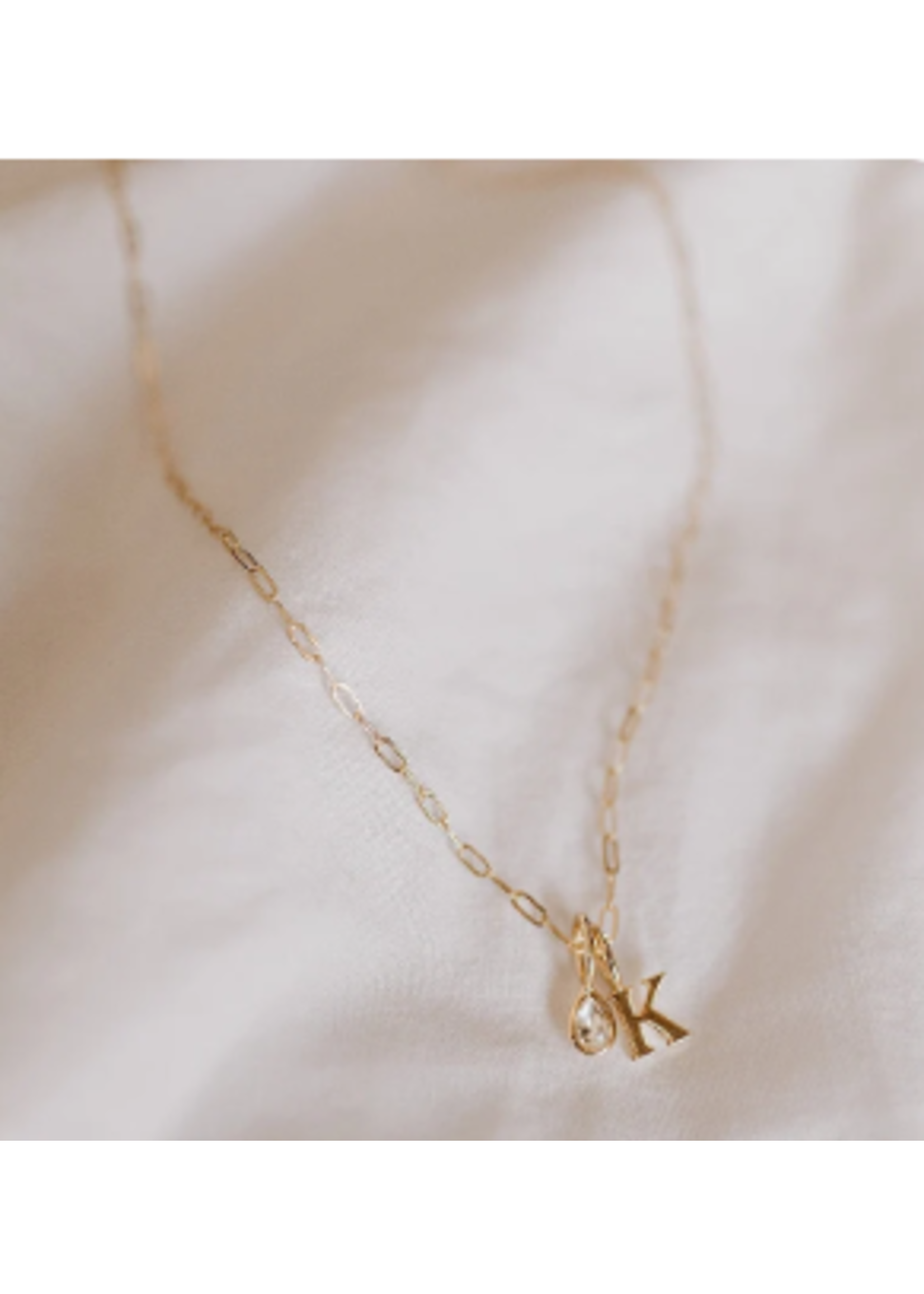 Mini Paperclip Chain Necklace