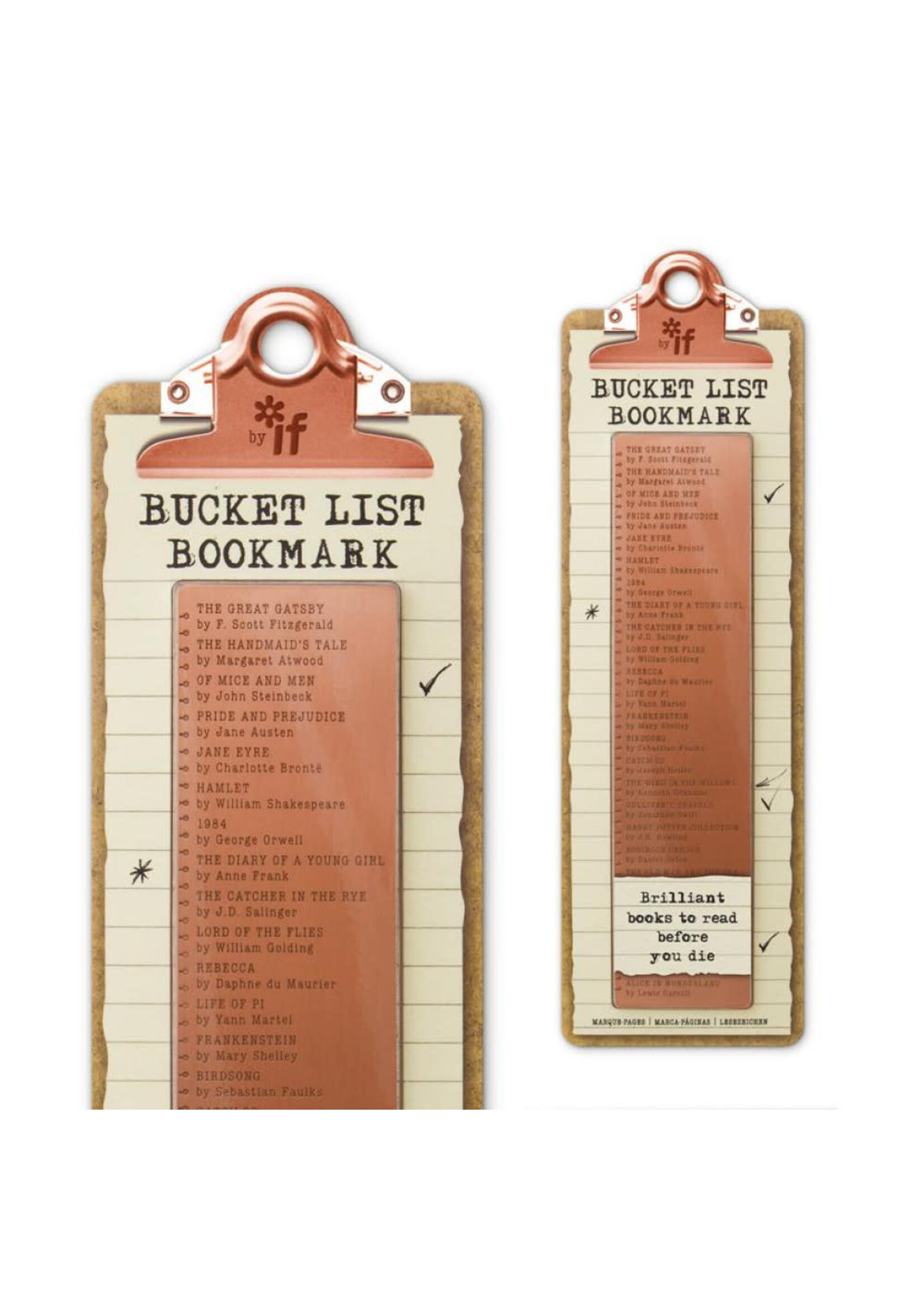 Reading Bucket List Bookmark