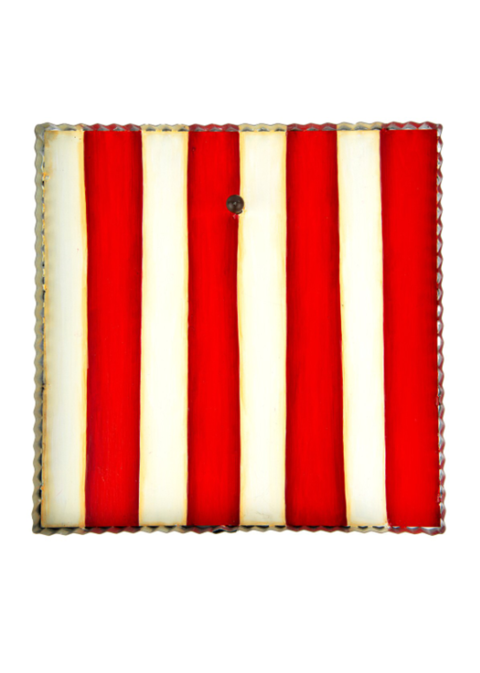 Red and White Display Board