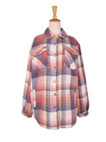 Rosewater Plaid Shacket