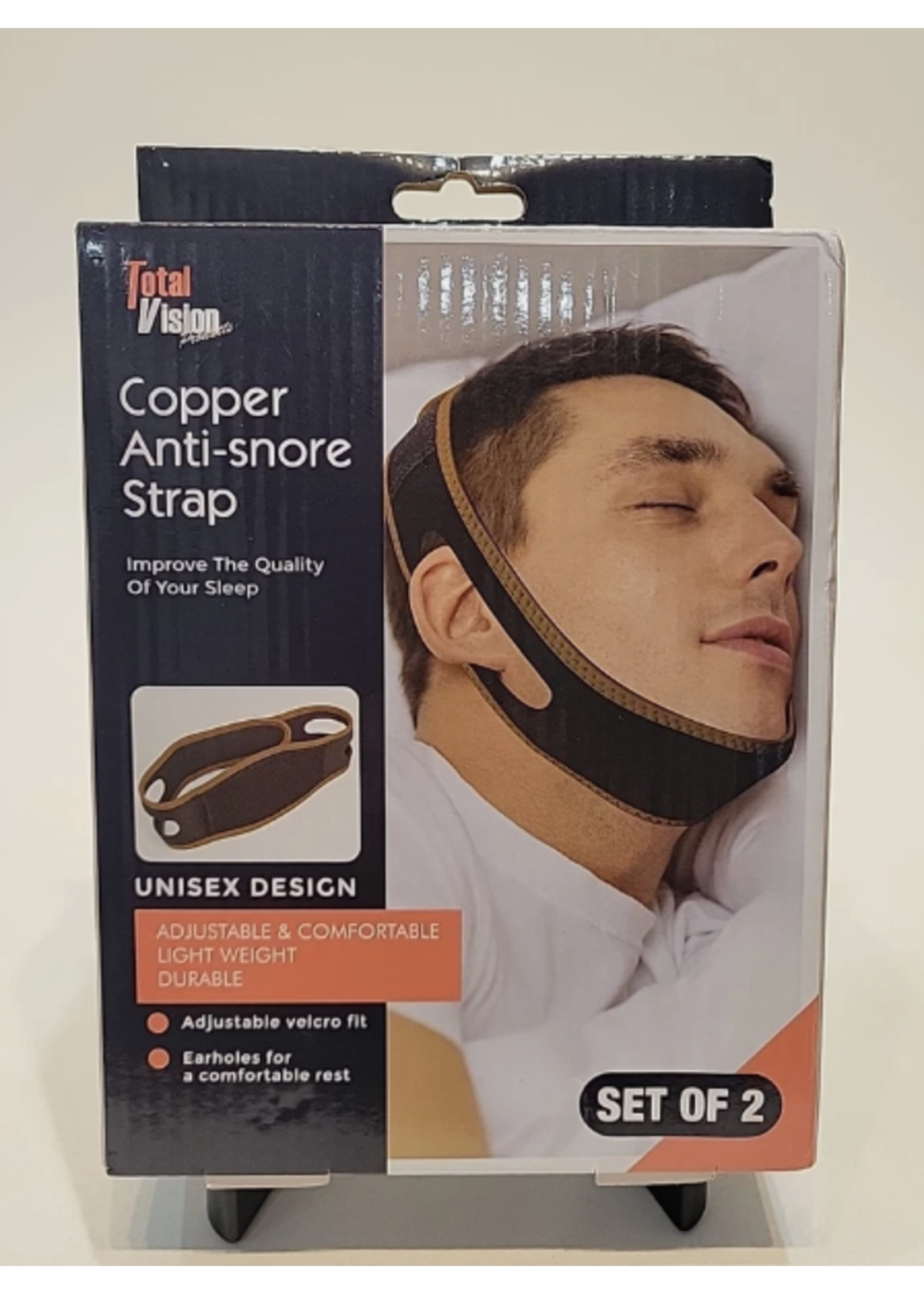 Copper Anti Snore Strap