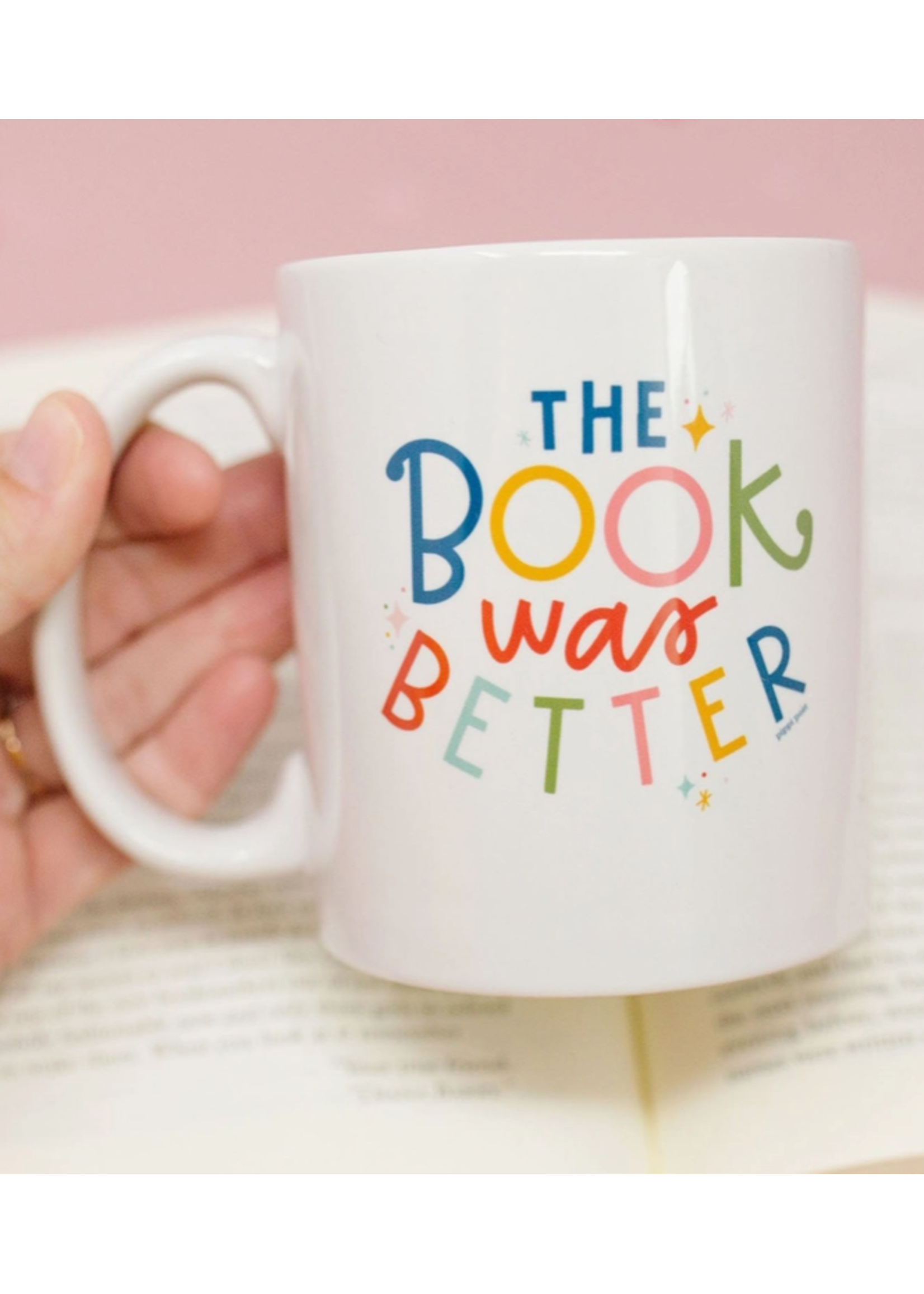 Pippi Post The Book Was Better Mug