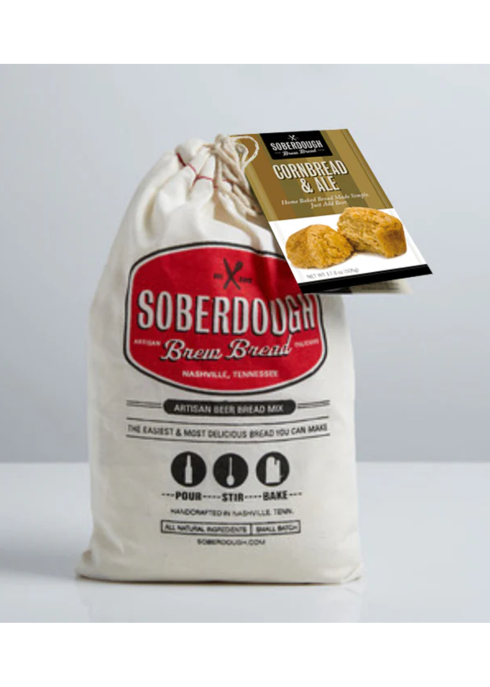 Soberdough Cornbread & Ale Brew Bread Mix
