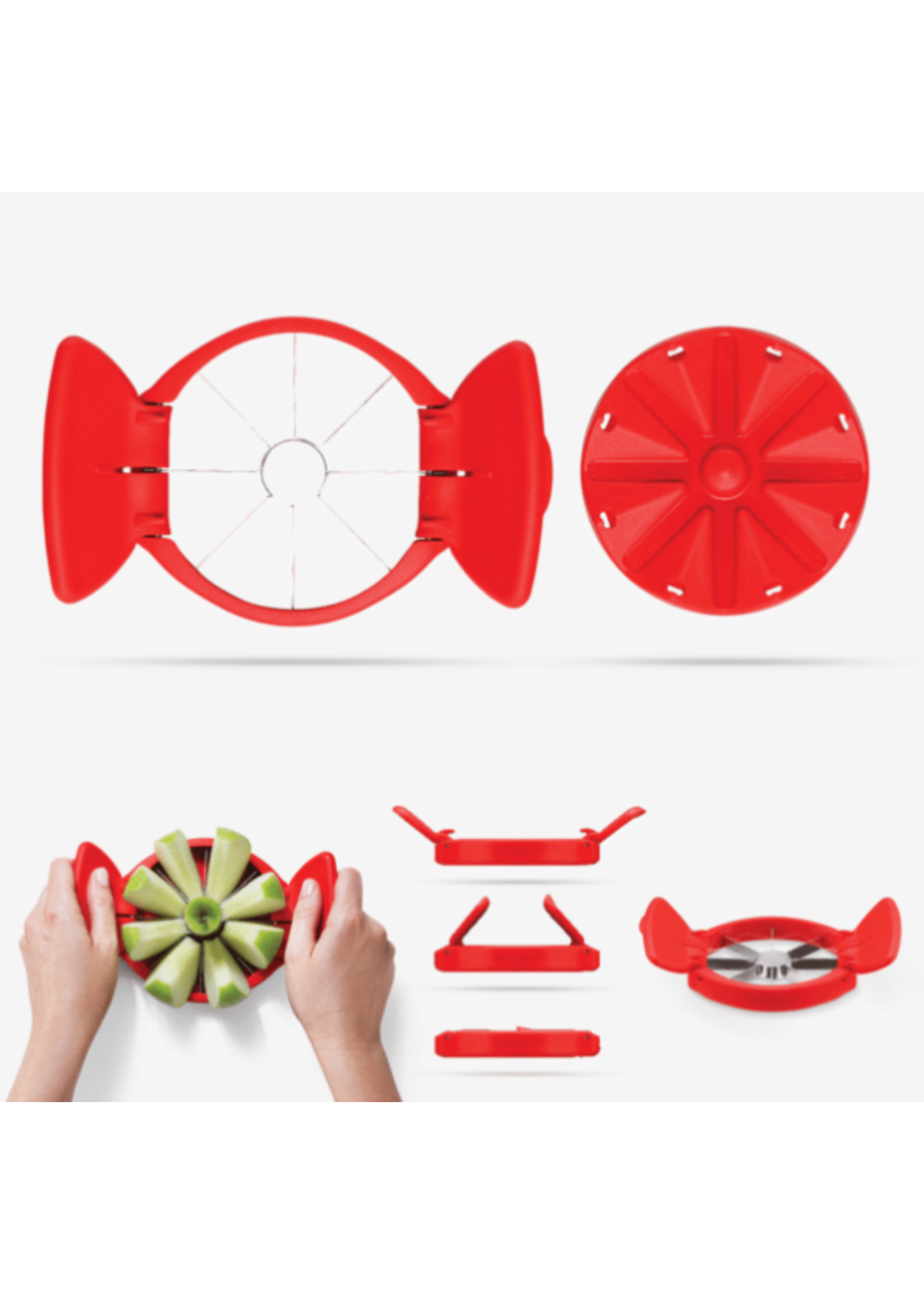 Flapple Apple Slicer-Red