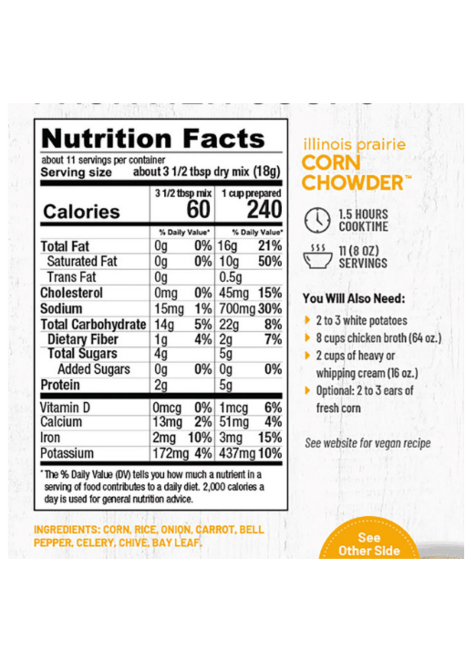 Prairie Corn Chowder Mix