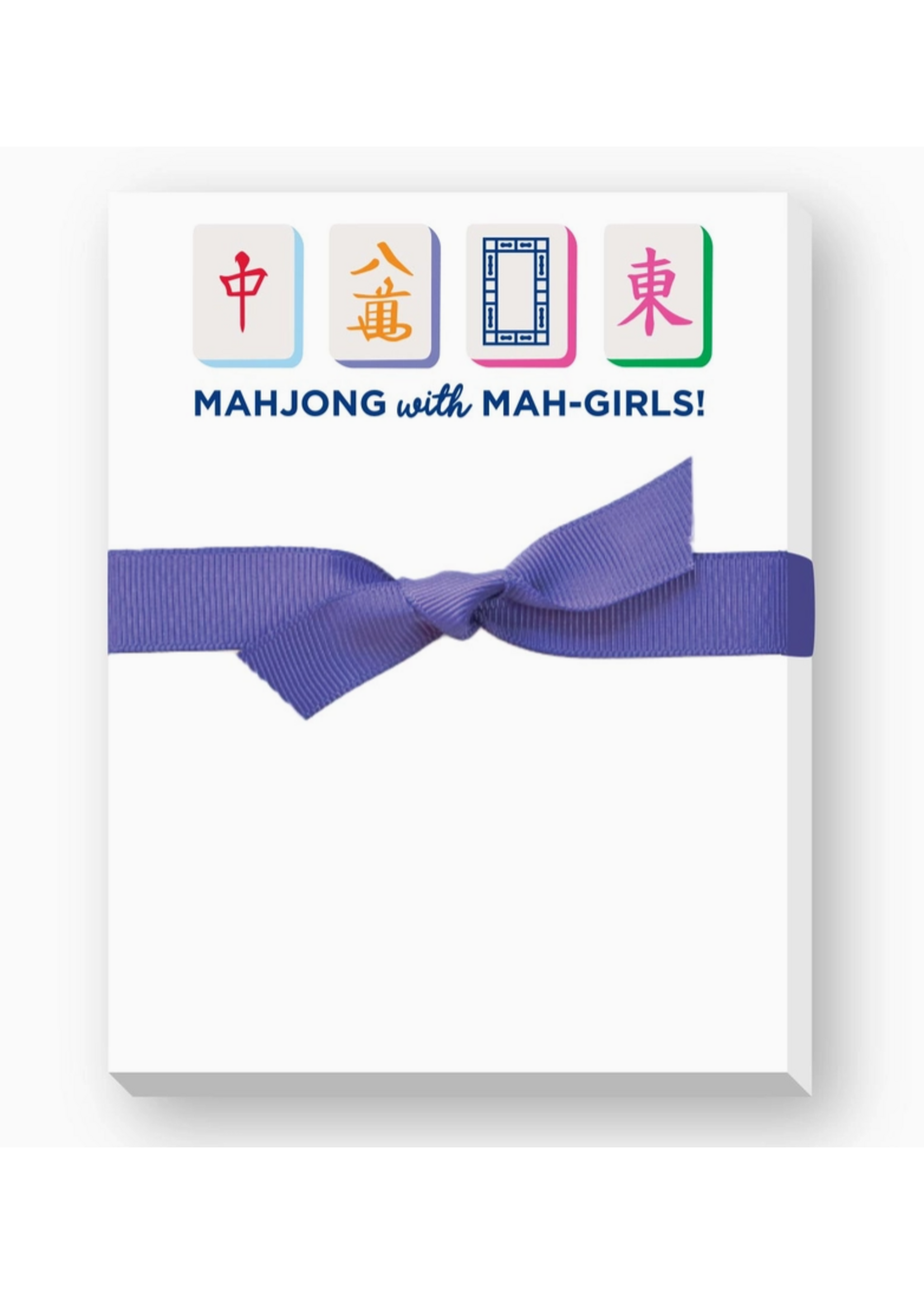 Mahjong Mini Notepad Mah-Girls