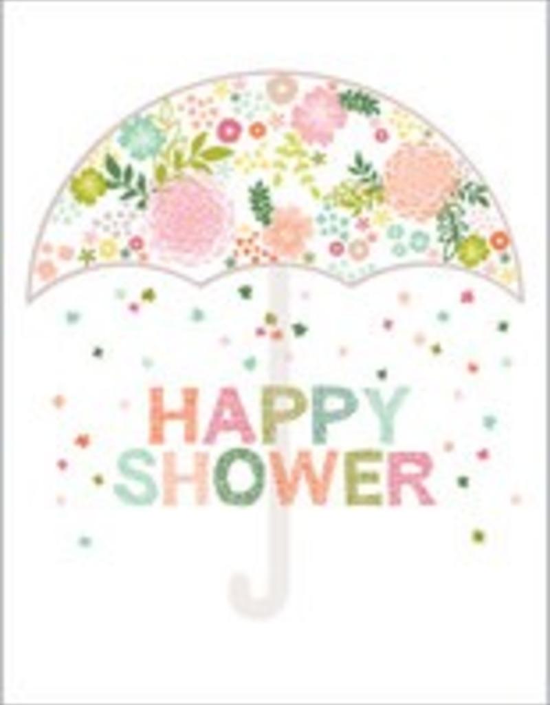 Wedding Shower Card Fl Umbrella All Seasons Gifts Wedding Shower Card Fl Umbrella
