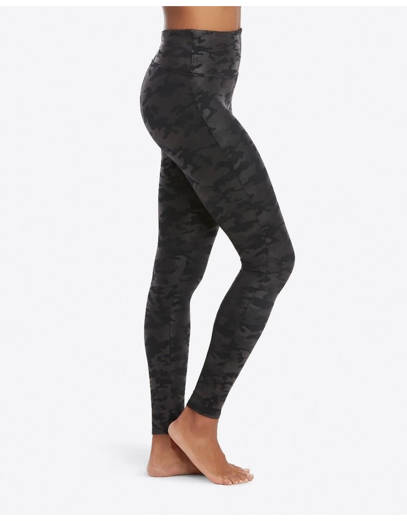 Spanx Printed Faux Leather Leggings