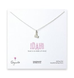 Dogeared State of Mind Idaho Necklace SS