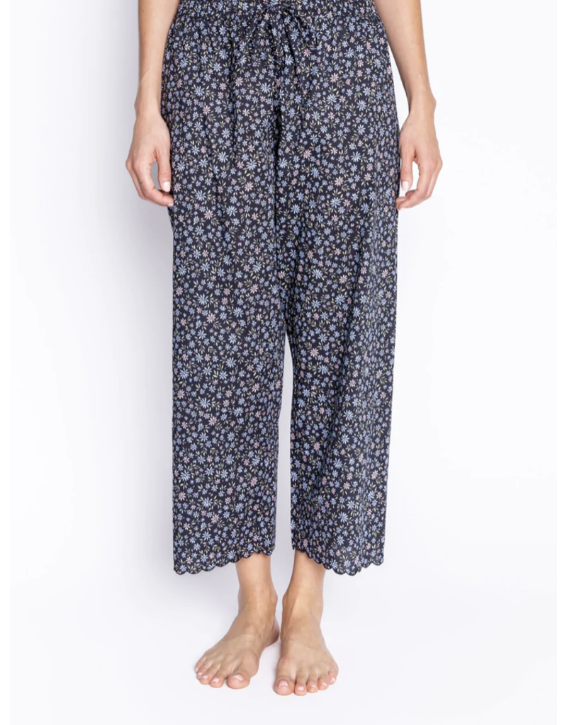PJ Salvage Crop Pant Floral Feels