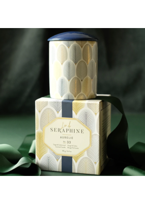 L'or de Seraphine Aurelie Medium Ceramic Jar Candle