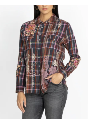 Johnny Was Britany Patch Shirt