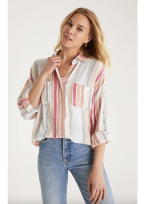 Z Supply Lalo Striped Button Up