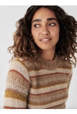 Faherty Mixed Yarn Sweater - Ridgewood Stripe